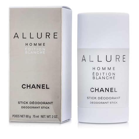 chanel allure homme édition blanche deodorant stick|ALLURE HOMME DEODORANT STICK .